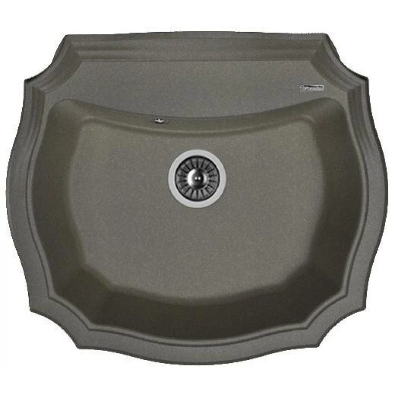 Chiuveta Florentina EMILIYA 640 , Quartz, Negru, 64 x 55