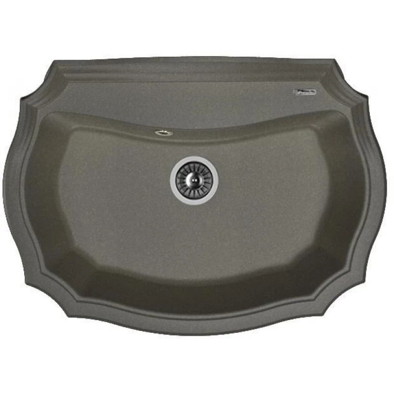 Chiuveta Florentina EMILIYA 770 , Quartz, Negru, 77 x 55