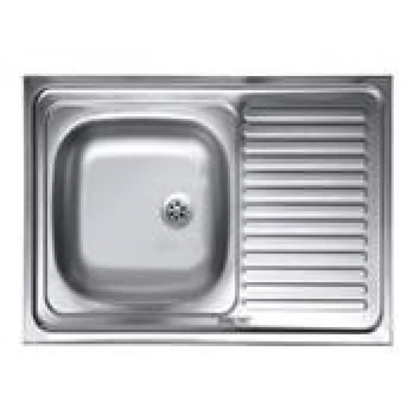 Chiuveta Sanitec 0.4(430) S416S, Inox, 80 x 50