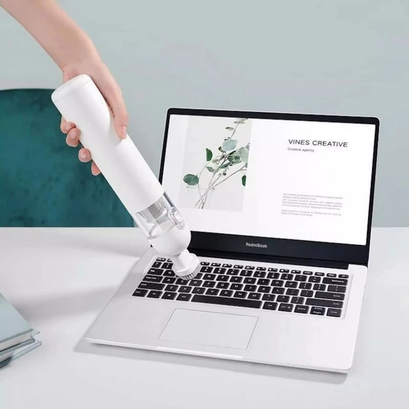 Aspirator Xiaomi MI VACUUM CLEANER MINI,  WHITE, Portabil,  120 W,  100 ml,  Hepa,  Alb