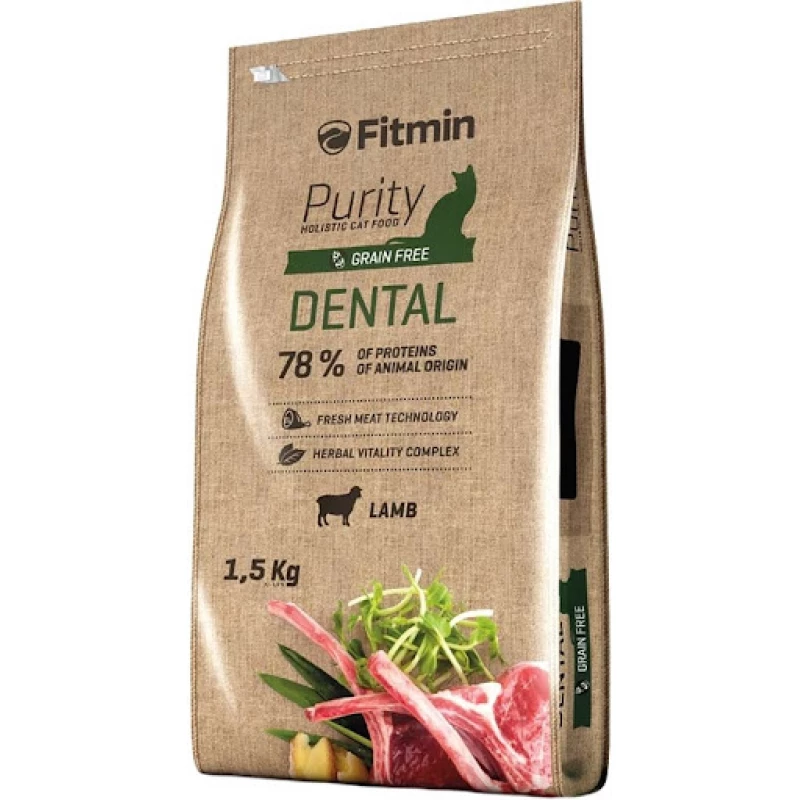 Hrana uscata Fitmin PISICA PURITY DENTAL, 1.5 kg