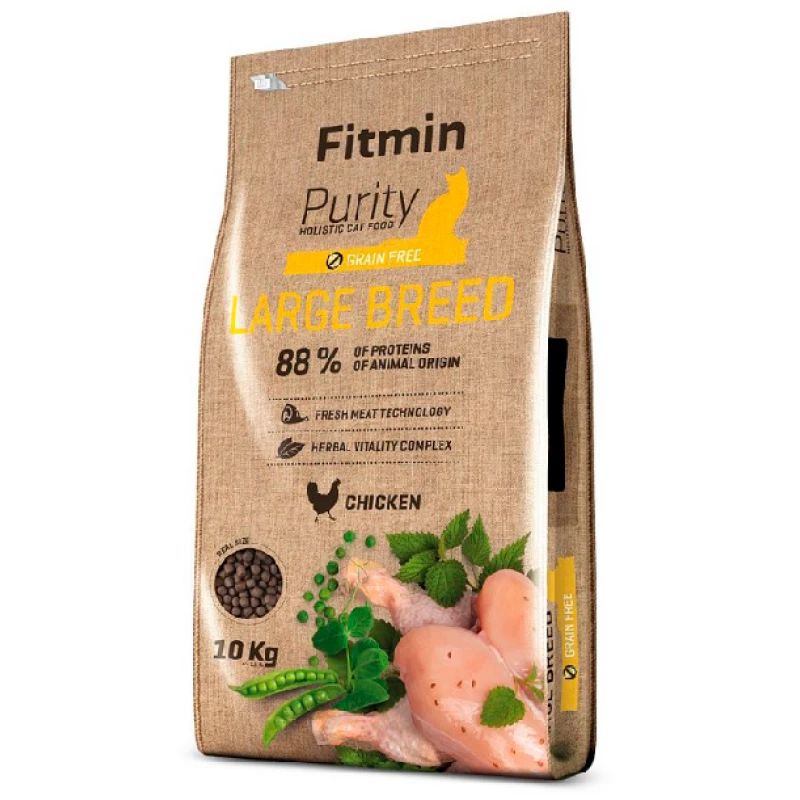Hrana uscata Fitmin CAT PURITY LARGE BREED, 10 kg