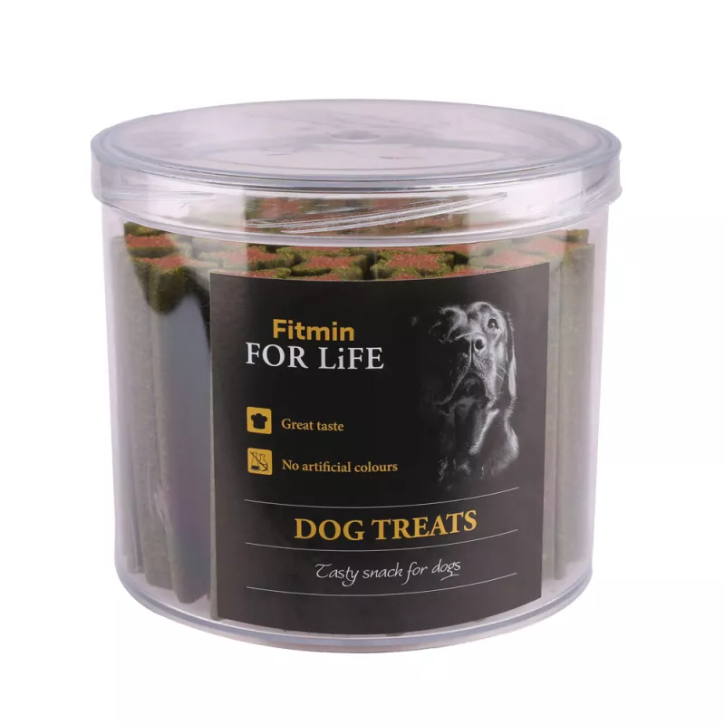 Snackuri pentru câini Fitmin FOR LIFE DOG DENTAL CROSS EUCALYPTUS, 41 g