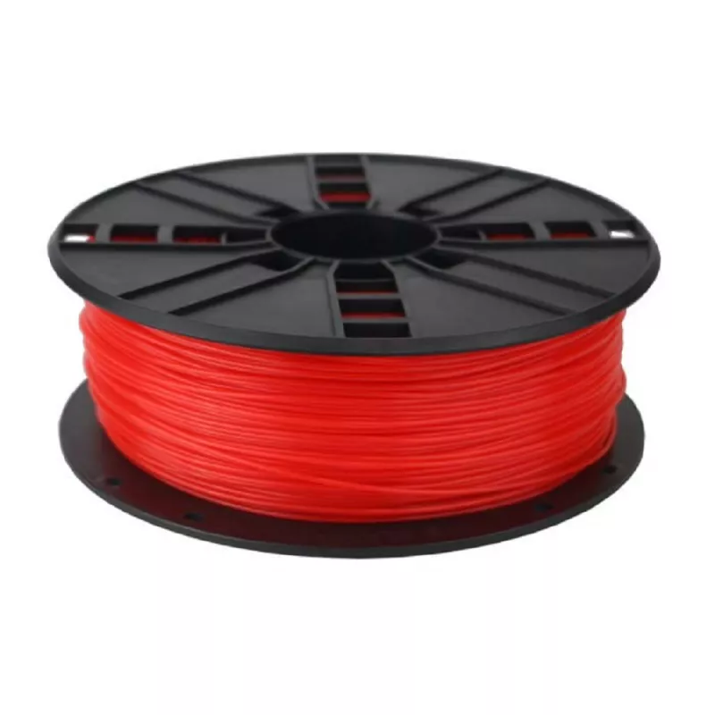 Filament GEMBIRD ABS 1.75 MM,  FLUORESCENT RED FILAMENT,  1 KG,  ,  3DP-ABS1.75-01-FR