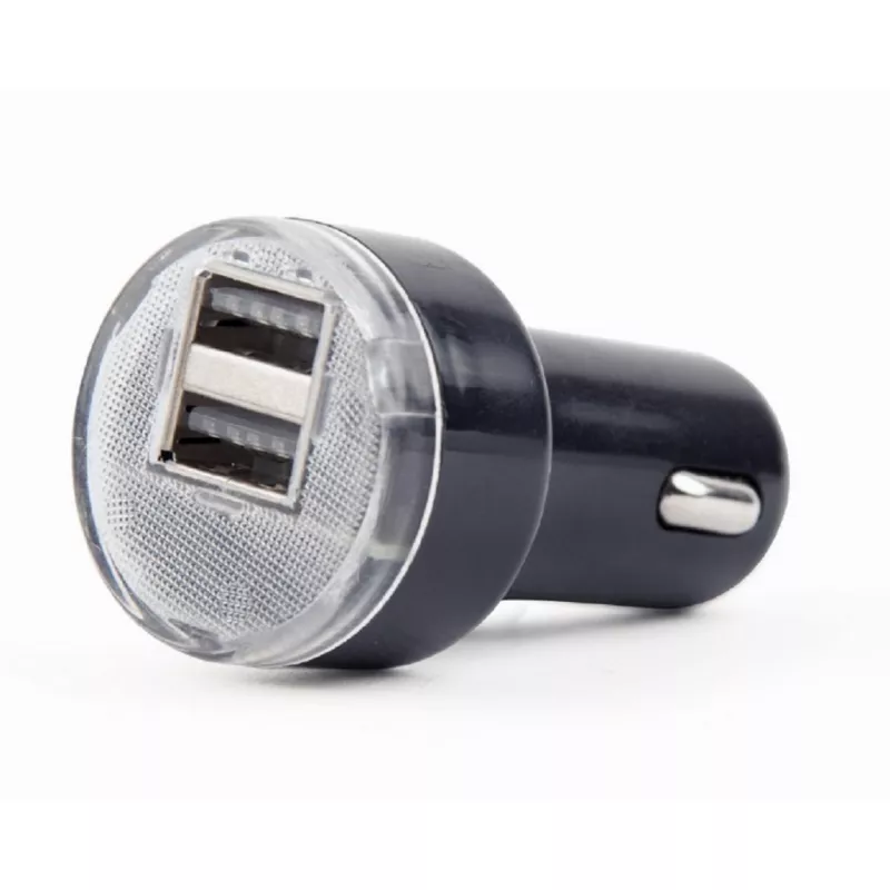 Incarcator masina ENERGENIE EG-U2C2A-CAR-02, 2-port USB car charger,  2.1 A,  black