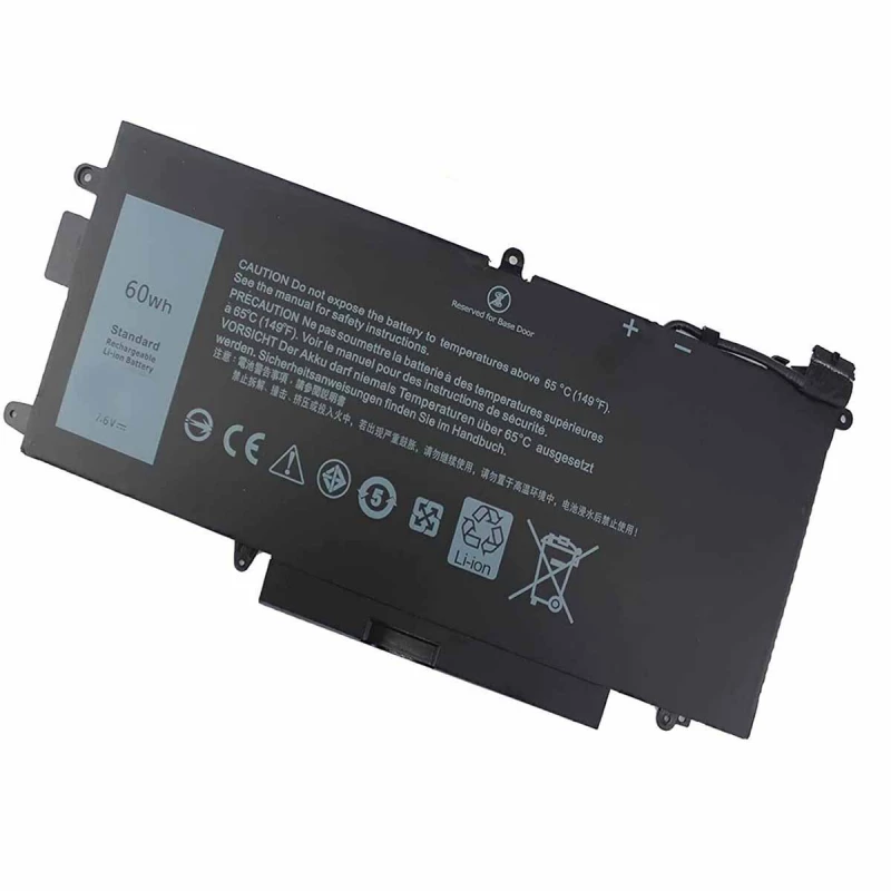 Батарея для ноутбука OEM DELL LATITUDE 5285 5289 7389 7390 SERIES 71TG4, N18GG, CFX97 7.6V 60WH