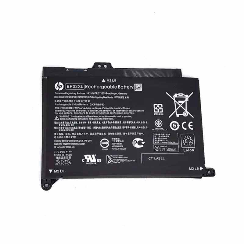 Батарея для ноутбука OEM HP PAVILION 15-AU BP02XL BP02041XL 849569-541 849909-850 849569-421 HSTNN-LB7H 7, 7V 47WH