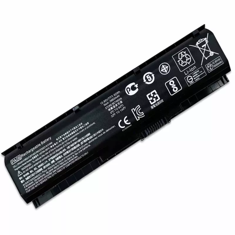 Батарея для ноутбука OEM HP OMEN 17-W000, 17-W200; PAVILION: 17-AB000, 17-AB200, 17T-AB200 SERIES PA06 HSTNN-DB7K 10.95V 5500MAH