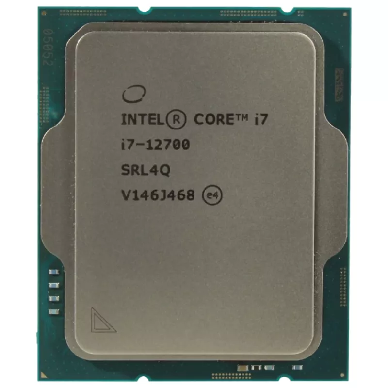Процессор INTEL CORE I7-12700 TRAY, LGA 1700, 2.1-4.9GHz,  25MB,  10nm,  65W. Intel UHD Graphics 770,  12 Cores (8P+4Е),  20 Threads
