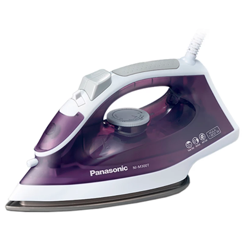 Fier de calcat PANASONIC NIM300TVTW, Talpa titan, 1800 W, 80 g/min, 210 g, Violet, Alb
