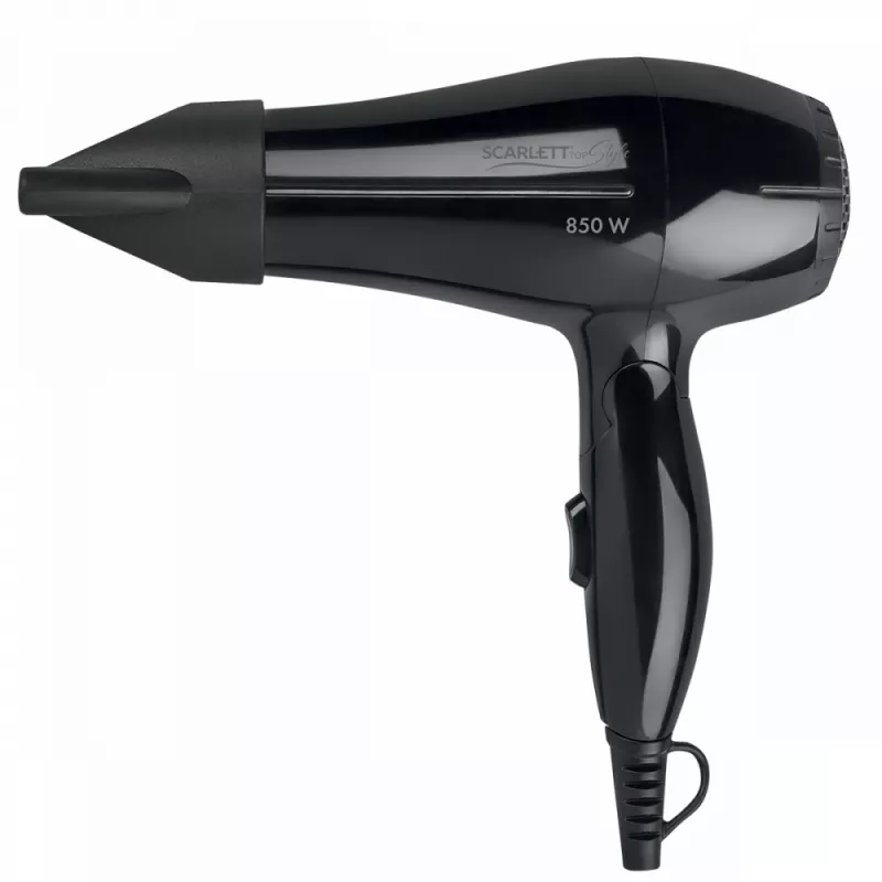 Uscator de par SCARLETT SC-HD70T09, 850 W, 2 trepte de viteza, 1 regim de temperatura, Negru