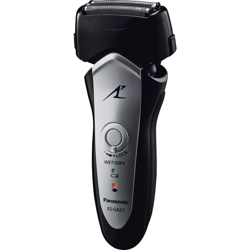 Бритва электрическая PANASONIC ES-GA21-S820, Сеточная, Аккумулятор, Черный, Серебристый