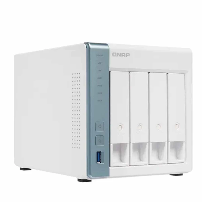 NAS QNAP TS-431K, 4-BAY, ANNAPURNALABS 4-CORE 1.7GHZ, 1GB DDR3, 2X1GBE