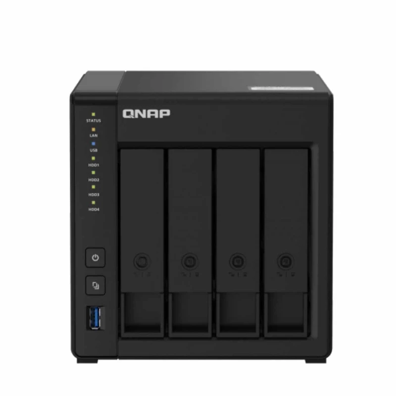 NAS QNAP TS-451D2, 4-BAY, INTEL CELERON 2-CORE 2.9GHZ, 1X*2GB+1SLOT, 2X1GBE, HDMI 2.0