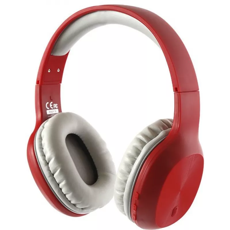 Casti cu fir si microfon Freestyle FH0918 Red, Bluetooth