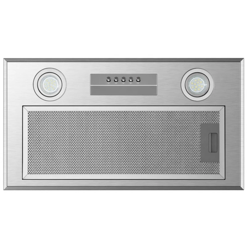 Hota MIDEA MH 90I 350X, 900 m3/h, 1 motor, 70 cm, Filtru din aluminiu absorbant de grasimi, Inox