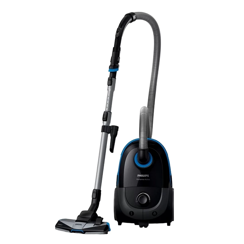 Aspirator PHILIPS FC8578/09, Clasic,  650 W,  4 l,  79 dB,  Microfiltru,  Negru,  Albastru