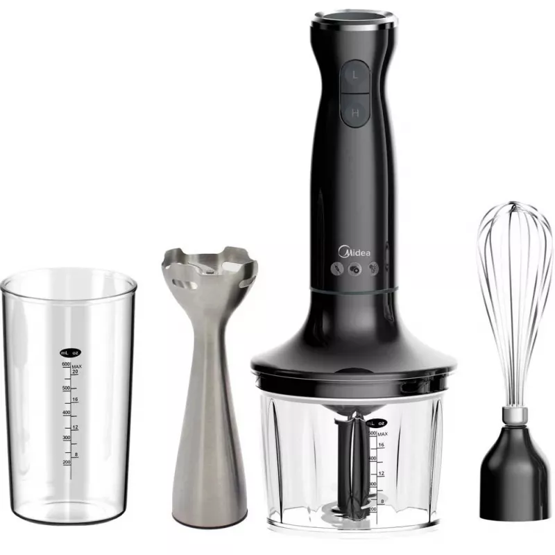 Блендер MIDEA SM0794, 550 Вт, 0.6 л, 0.5 л, 2 скорости, Черный