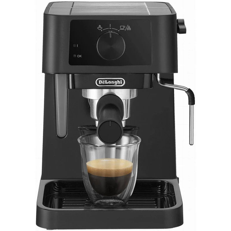 Aparat de cafea Delonghi EC230.BK, 1 l, 1100 W, 15 bar, Negru