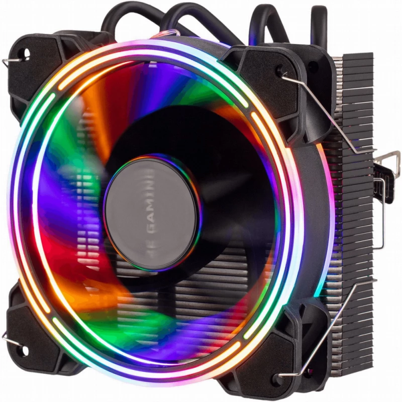 Cooler universal 2E GAMING AIR COOL (AC120T4) RGB, Socket 775,115X,1366, FM1,FM2,AM2,AM2+,AM3,AM3+,AM4, 120mm,TDP 130W