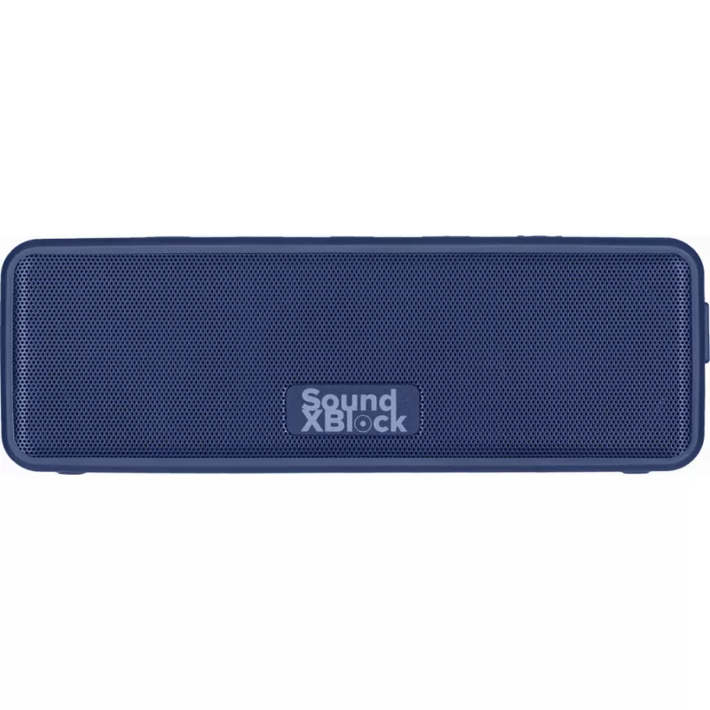 Boxa 2E SoundXBlock TWS, MP3, Wireless, Waterproof Blue, Portable