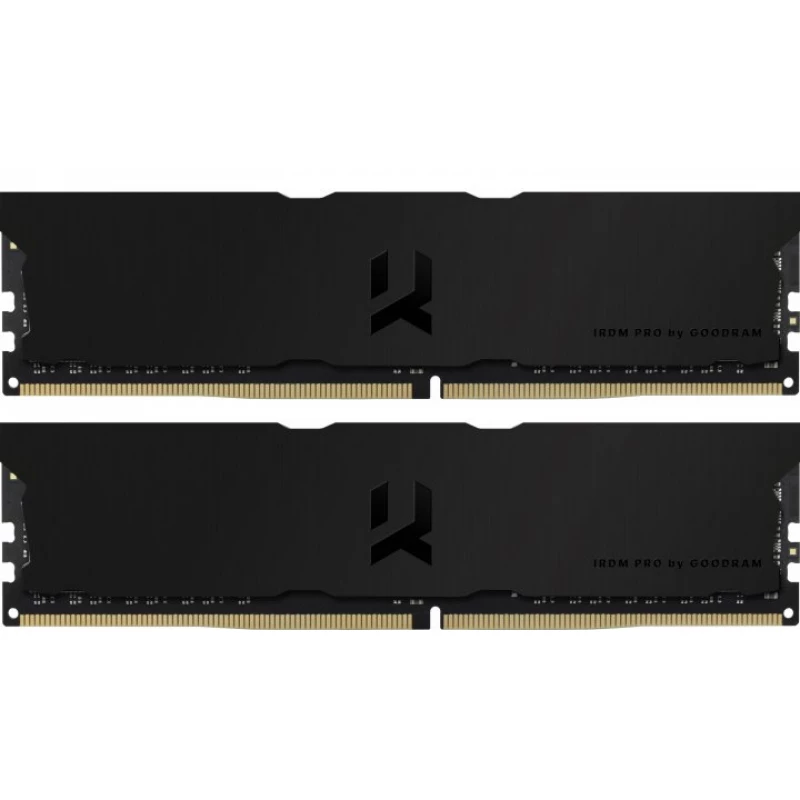 Модуль памяти GOODRAM IRDM PRO DDR4 DEEP BLACK (IRP-K3600D4V64L18S/16GDC), DDR4 16GB (2x8GB) 3600MHz, CL18-22-22, 1.35V