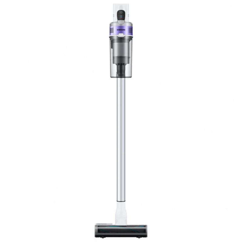Aspirator cu acumulator Samsung VS15T7031R4EV, 410 W, 86 dB, HEPA, Inox