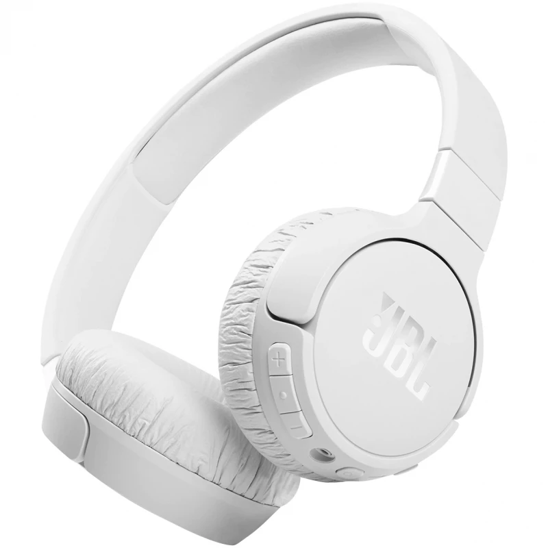 Casti cu fir si microfon JBL T660NCWHT WHITE, Bluetooth