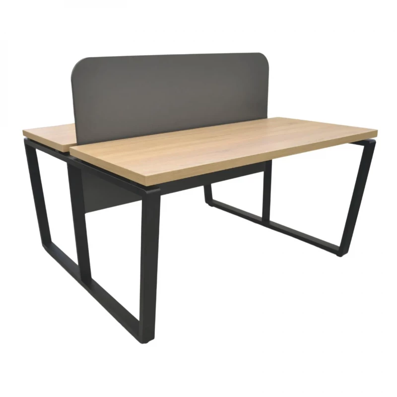 Masa DP DUBLA, PAL melaminat, Lemn deschis