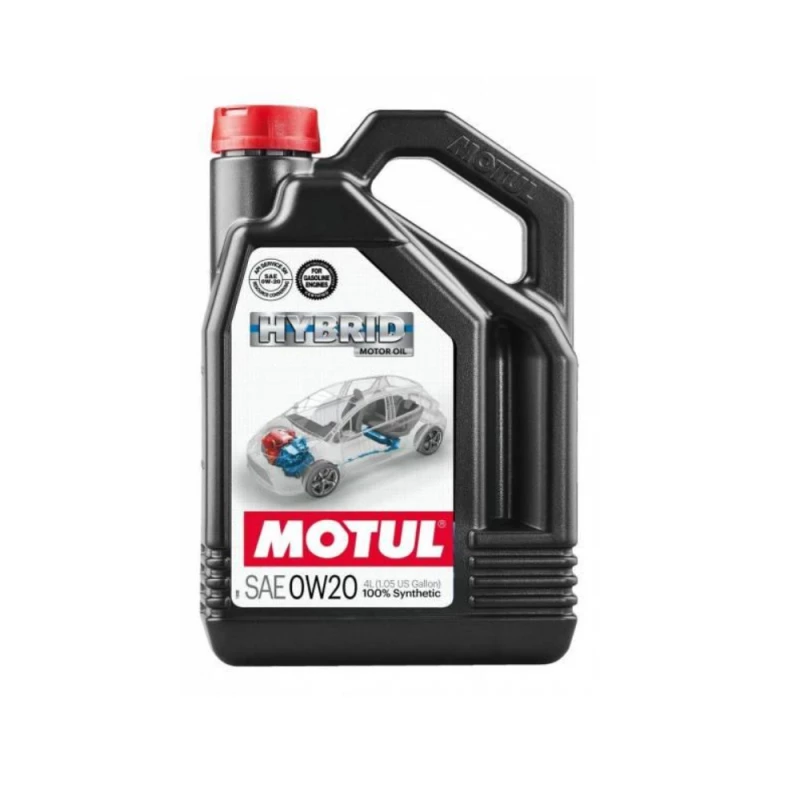 Моторное масло MOTUL 107142 MOTUL HIBRID 0W20, 4 л