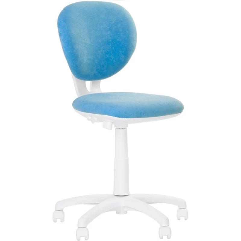 Fotoliu AG KENDI GTS ALB SPR-07, Stofa, Gazlift, Albastru deschis, 42.5 x 43 x 87-100