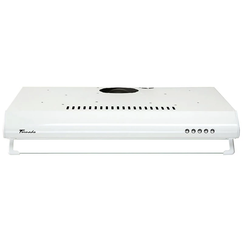 Вытяжка TORNADO BONA 10 (50) WH LED, 380 м3/ч, 1 двигатель, 49.6 см, Жироулавливающий алюминиевый фильтр, Белый