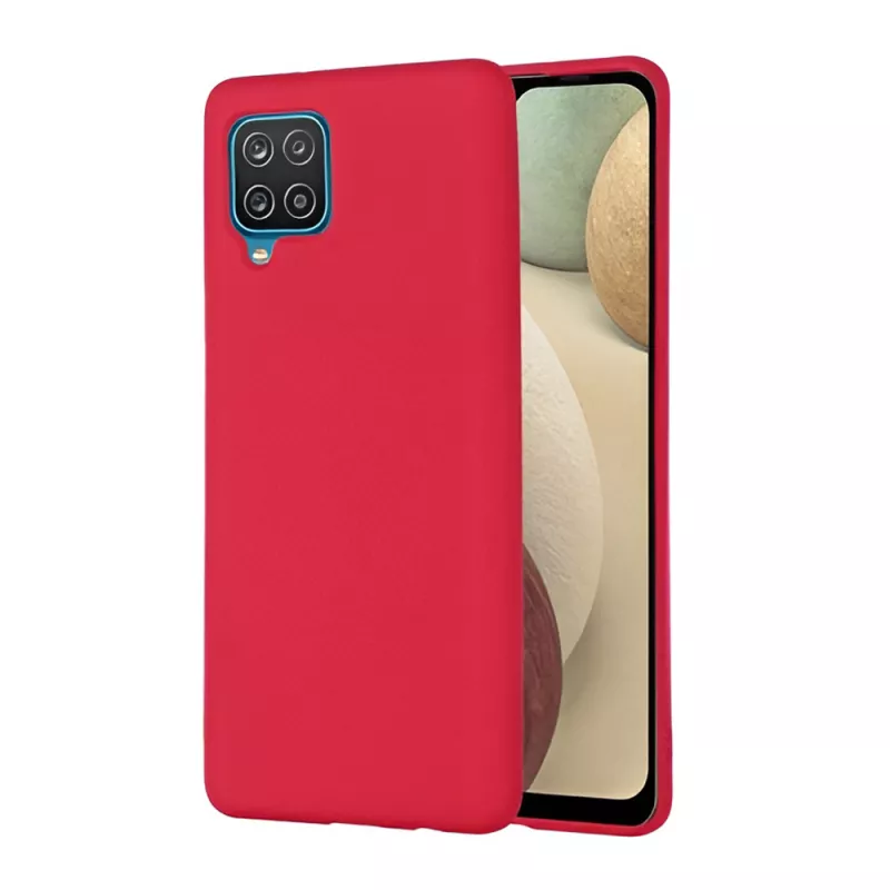 Husa HELMET CASE LIQUID SILICON SAMSUNG A22, RED, 6.4"
