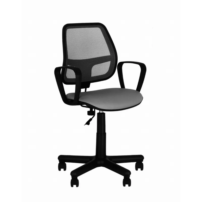 Офисное кресло AG ALFA  GTP, OH5 / C26, Ткань, Черный, Серый, 46 x 43 x 87.5-106.5