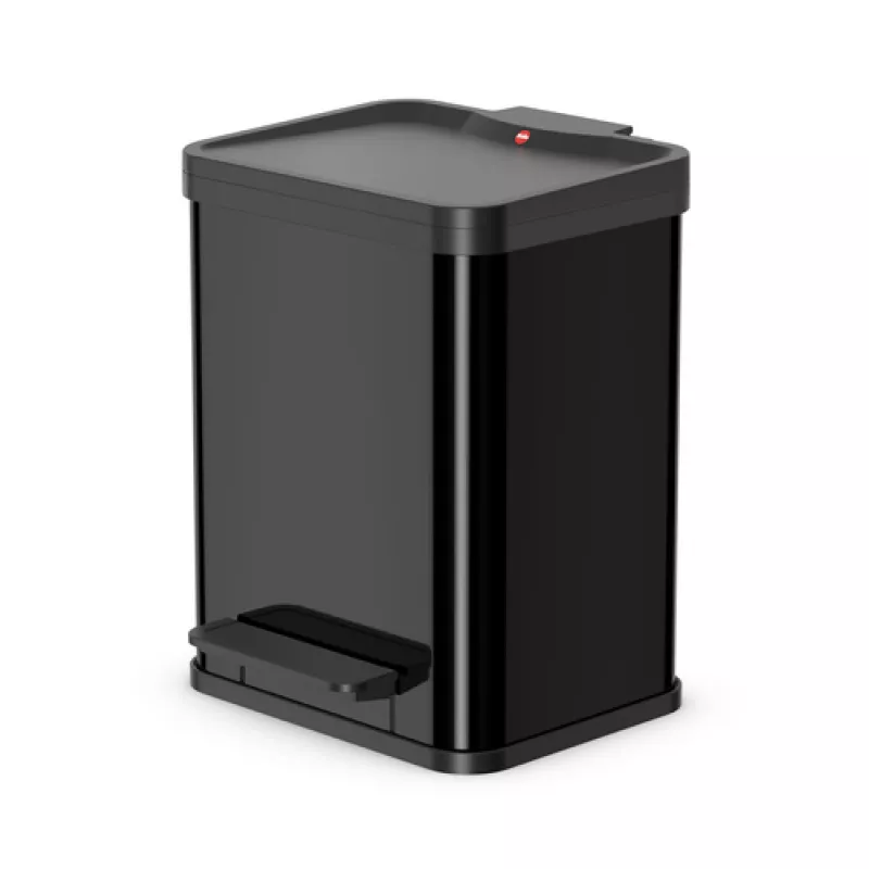 Cos pentru gunoi Hailo 17 L NEGRU ECO UNO PLUS M