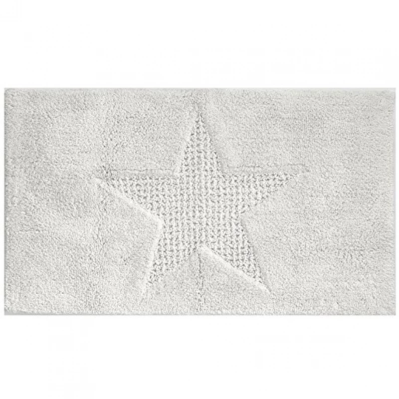 Covoras baie Kela LINDANO ALB, 60 X 100 CM