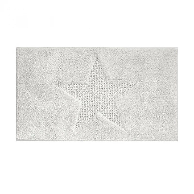 Covoras baie Kela LINDANO ALB, 65 X 55 CM