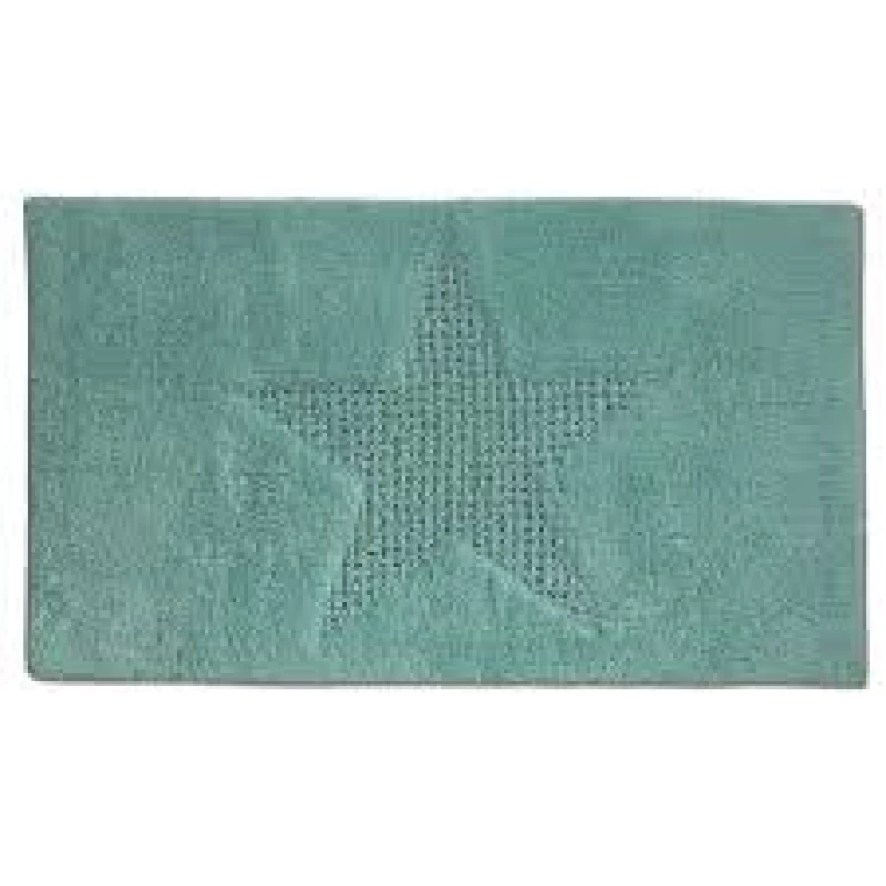 Covoras baie Kela LINDANO VERDE, 65 X 55 CM