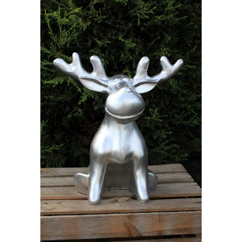 Decor Figuren Discounter REN ARGINTIU 40X27X30CM 2.9KG