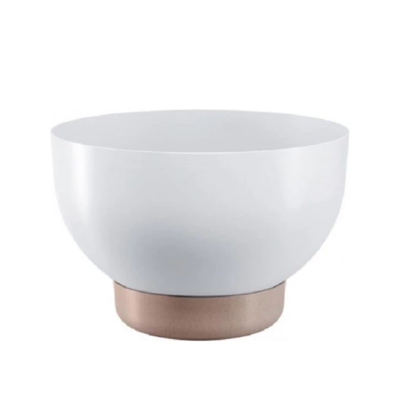 Ghiveci pentru flori Form Plastic D39 CM, H26 CM, V19,2 L, ALB