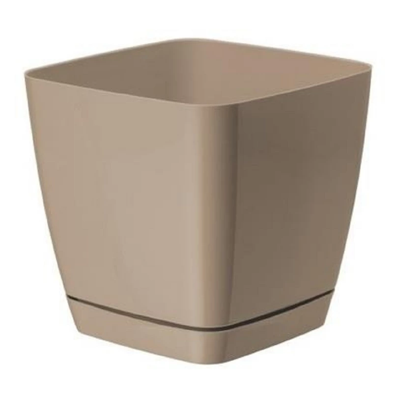 Ghiveci pentru flori Form Plastic TOSCANA D22 CM, H21.5 CM, V40 L, BEJ