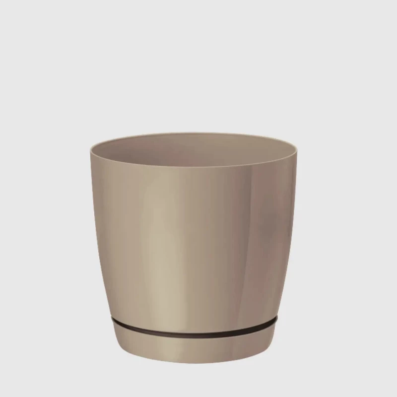 Ghiveci pentru flori TOSCANA D25 CM,H24,5 CM, V9,0 L, BEJ