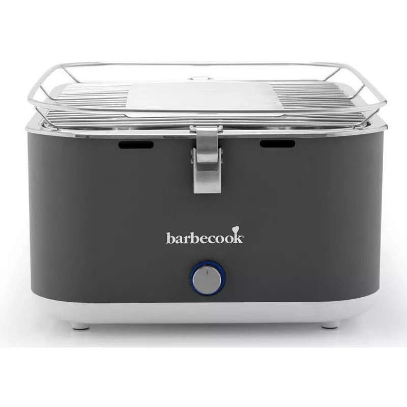 Grila pentru Barbeq Barbecook PE CARBUNE CARLO URBAN GRAY, Inox, 43.5 x 33.5 x 23.5 cm