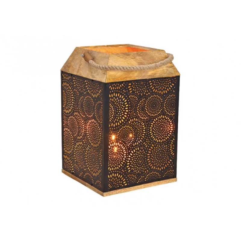 Lanterna Wurm LEMN 25X39X25