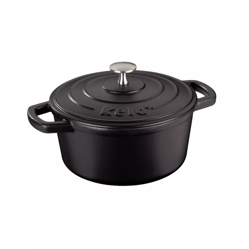 Oala pentru copt CALIDO FONTA, 21CM, 2.5 l, 21 cm, Negru