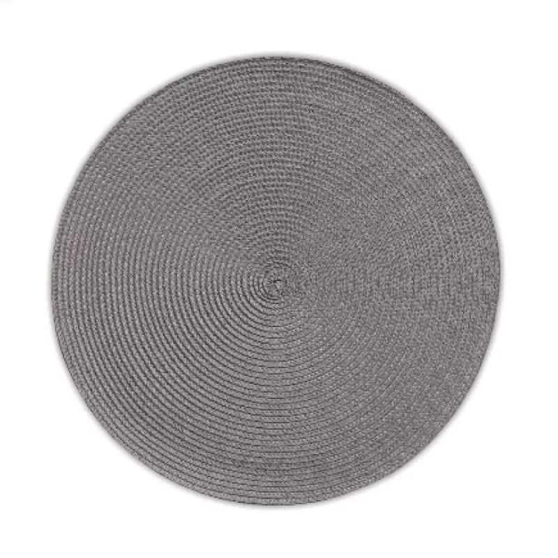 Covoras de masa Kela ROTUND, Plastic, Gri