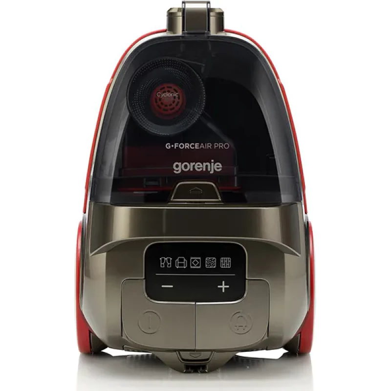 Пылесос с контейнером GORENJE VCEA03GAPRACY, 700 Вт, 3.3 л, 67 дБ, HEPA, Красный