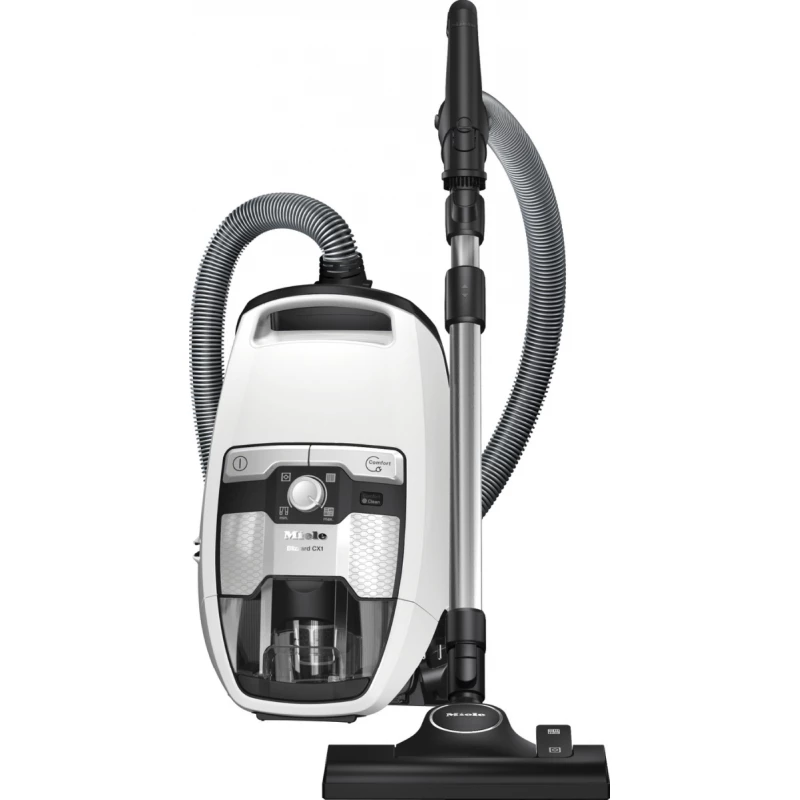 Aspirator cu container MIELE SKCR3 Blizzard CX1 Excellence, 1100 W, 2 l, 76 dB, HEPA AirClean Lifetime, Alb, Negru