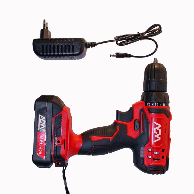 Masina de insurubat cu acumulator Villager Masina de insurubat cu acumulator Villager AGM BD 18V 1.3Ah, 18 V, 1500 RPM