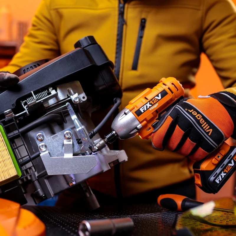 Masina de insurubat cu acumulator Villager Masina de insurubat cu acumulator Villager VLN 3412-2BSC 12V 2Ah, 12 V, 2100 RPM